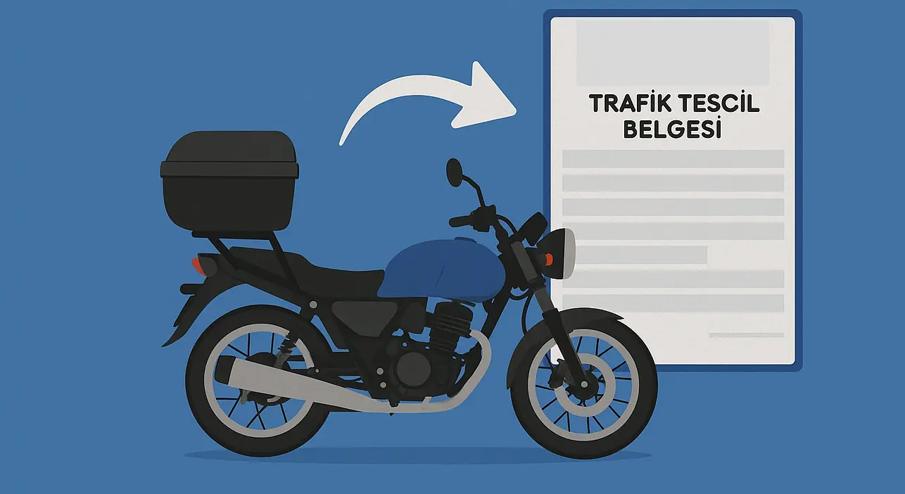 Motosiklet Çantası Ruhsata Nasıl İşlenir? 2025